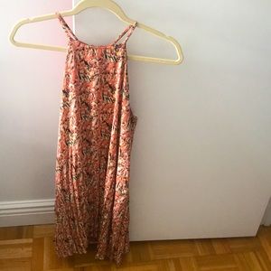 Peachy Flirty Mini Dress